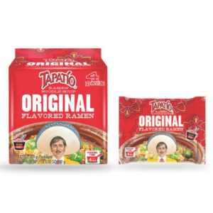TAPATIO RAMEN, Original, Pouches 120G, 4-Pack